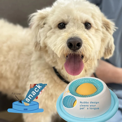 Alfombrilla Lick Mat para perros y gatos - Cuenco interactivo de alimentación lenta
