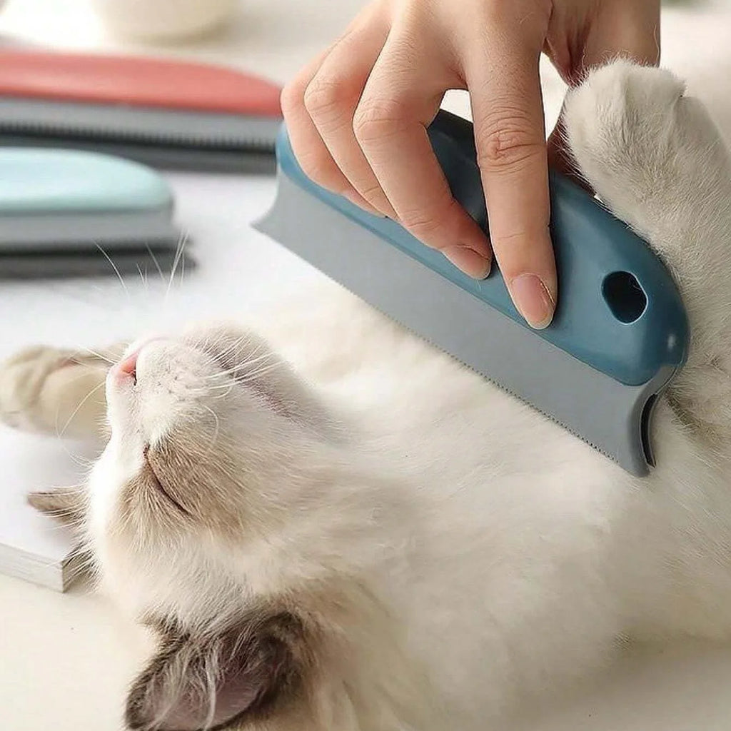 Cepillo Quita Pelos de Mascotas - Funciona en Muebles, Sofás y Ropa