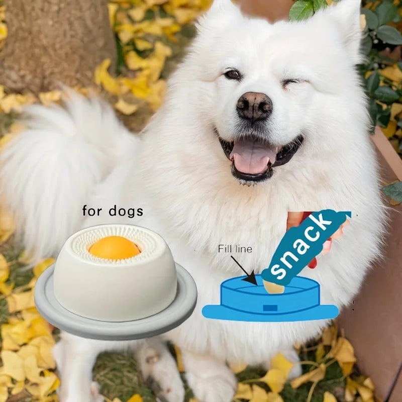 Alfombrilla Lick Mat para perros y gatos - Cuenco interactivo de alimentación lenta