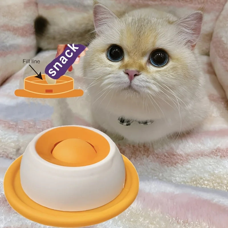 Alfombrilla Lick Mat para perros y gatos - Cuenco interactivo de alimentación lenta